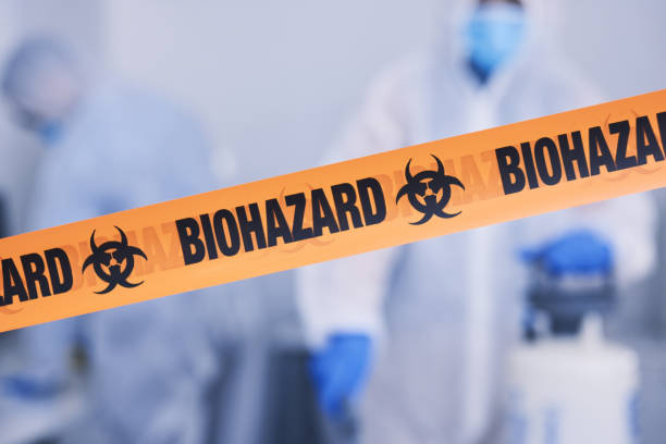 Professional Blood Cleanup technician working in Karval, CO